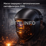 Маска сварщика хамелеон 510G - st-e.info - Рязань