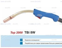 Горелка для полуавтоматической сварки TBi 8W-blue-RWZ, длина 5 метров - st-e.info - Рязань
