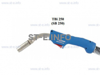Горелка для полуавтоматической сварки TBi 250-blue-ESG, длина 4 метра - st-e.info - Рязань