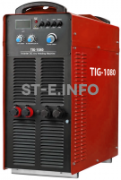 Сварочный аппарат для аргонодуговой сварки TIG-1080 - st-e.info - Рязань