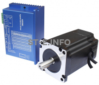 Шаговые двигатели с контроллером управления NEMA 34 - 86HSE12N-BC38 - st-e.info - Рязань