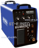 Сварочный инверторный полуавтомат BRIMA MIG/MMA 250-1 (220) - st-e.info - Рязань