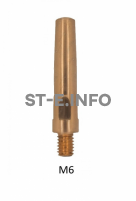 Наконечник М6*45*1,2 (для горелки qtb-500) Panasonic - st-e.info - Рязань