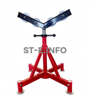 Роликовая опора для труб ST-V1 - st-e.info - Рязань