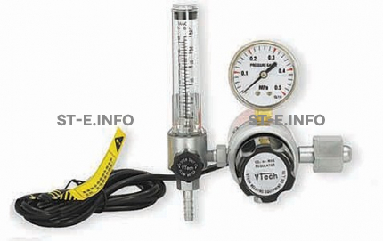 Редуктор углекислотный  с подогревателем и расходомером W198C. - st-e.info - Рязань
