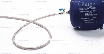 Односторонняя заглушка с трубкой и клапаном ISO 34" (863 mm)  - st-e.info - Рязань