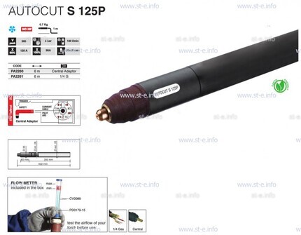 Голова плазмотрона для механизированной резки AUTOCUT S 125 P - st-e.info - Рязань