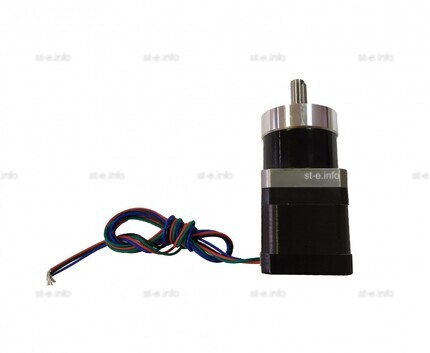 Шаговый двигатель 42HSG40-1304A с редуктором 1:10 - st-e.info - Рязань