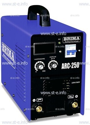 Сварочный аппарат Brima (инвертор) ARC 250 (220/380В) - st-e.info - Рязань