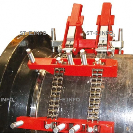 Центратор цепной с двумя цепями для труб диаметром 254-5490 мм - st-e.info - Рязань