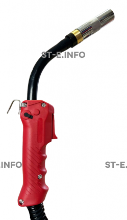 Сварочная горелка для полуавтомата QTB-500 разъем PNA (штырь),  2 метра - st-e.info - Рязань