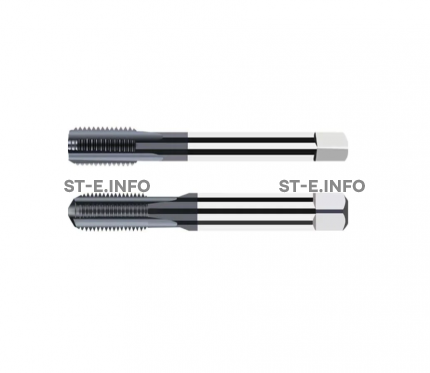 Метчик твердосплавные М3*0,5 машинный с прямой канавкой,  покрытие TiCN - st-e.info - Рязань