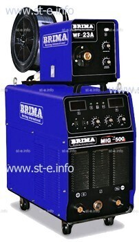 Сварочный инверторный полуавтомат Brima MIG-500 - st-e.info - Рязань