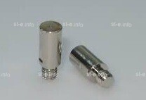 Электрод для плазмотрона ERGOCUT S25, ERGOCUT S25K, ERGOCUT S45 арт. PR0105 (короткий) - st-e.info - Рязань